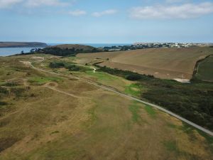 St Enodoc (Church) 3rd Aerial Fairway